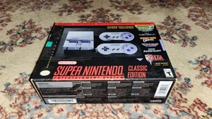 Nintendo Super NES Classic Edition Gaming Console - Grey BRAND NEW  - Picture 1 of 4