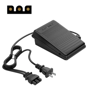 Foot Pedal Power Cord for Singer 4452 4443 4432 4423 Sewing Machine D Shape Plug - Picture 1 of 7