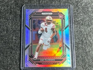 Zay Flowers ROOKIE SILVER PRIZM 2023 Prizm Draft Picks Football BALTIMORE RAVENS - Bild 1 von 2