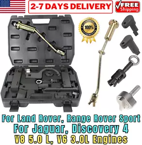 Camshaft Engine Timing Tool Kit for Land / Range Rover Jaguar Discovery 4 V8 V6 - Picture 1 of 16