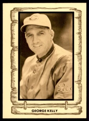 1982 CRAMER BASEBALL LEGENDS SERIES 3 #62 GEORGE KELLY CINCINNATI REDS - Image 1 of 2