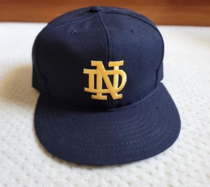 Cappello Berretto Vintage NOS Notre Dame Fighting Irish University Square SnapBack USA - Foto 1 di 8