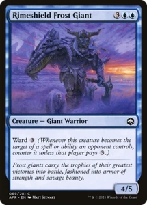 x4 Rimeshield Frost Giant AFR MTG 69/281 COMMON M/NM 4x - Bild 1 von 1