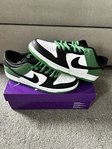 Nike Dunk Sb Low Classic Green Uk 8 Brand New - Picture 1 of 7
