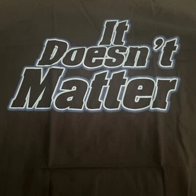 Vintage The Rock WWF Rare It Doesn’t Matter! The Great One! Final Boss 2XL 2000 - Image 1 of 4