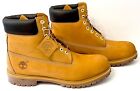 Timberland Men's 6-Inch Premium Size 10 Waterproof Boots Wheat - Worn Once 10061