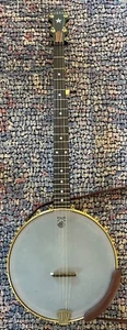 Left-Handed Deering/Vega, Little Wonder 12" Openback Banjo w/Upgrades - Picture 1 of 11