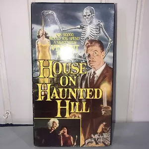 House On Haunted Hill VHS VCR Video Tape Used Vicent Price Horror - Picture 1 of 3