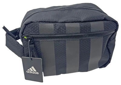 Adidas Team Toiletry Travel Kit Bag Black B172 New with Tags 5143992 - Image 1 of 4