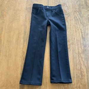 Wrangler Boys Size 7 Regular Black Denim - Picture 1 of 8