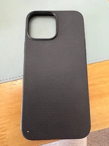 iPhone 13 Pro Max case by black with gold trim - Zdjęcie 1 z 2