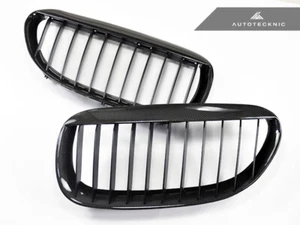 AUTOTECKNIC REPLACEMENT CARBON FIBER FRONT GRILLE - BMW E63 E64 630I 650I M6 - Picture 1 of 1