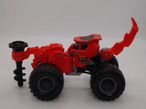 Spin Master Monster Jam Dirt Squad scala 1/64 cuneo rosso - Foto 1 di 4