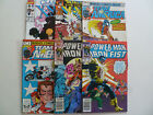 X-MEN - TEAM AMERICA - POWER MAN / IRON FIST  - Lot of 6 comics