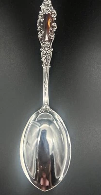 GORHAM LUXEMBURGO PRATA PLACA PONTIAGUDA BAGA/COLHER DE SERVIR - Imagem 1 de 2