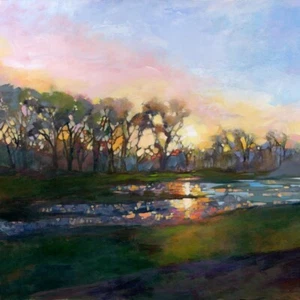 Threshold of Glory, Karen Mathison Schmidt, Wall Art Print Poster 14" x 11"3609 - Picture 1 of 1