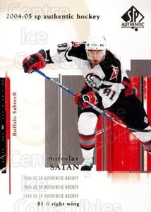 2004-05 SP Authentic #12 Miroslav Satan - Picture 1 of 1