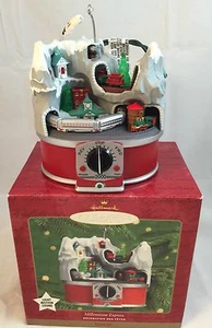 2000 Hallmark Christmas Millennium Express Train Magic Sound Motion Rare - Picture 1 of 10