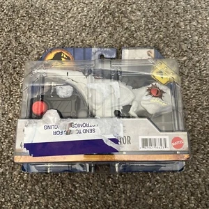 Mattel - Jurassic World Dominion Uncaged Click Tracker Atrociraptor giocattolo NUOVO - Foto 1 di 2
