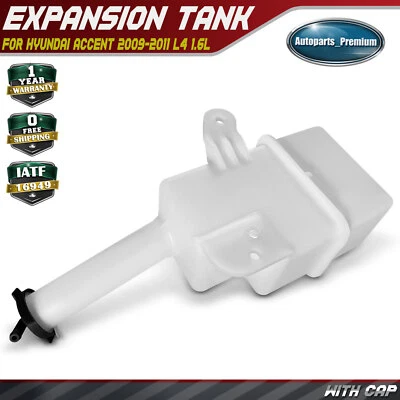 Резервуар охлаждающей жидкости двигателя с крышкой для Hyundai Accent 2009-2011 L4 1,6 л 254311E500 - Изображение 1 из 4