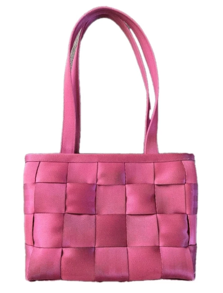 Harveys Cinturón de Seguridad Cartera Bolso de Hombro Rosa Doble Correa Cremallera Bolso Foto 1 de 4