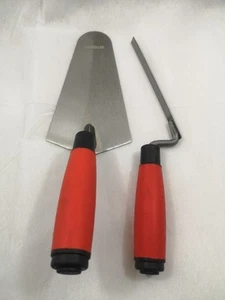10mm Pointing Trowel & Gauging Brick Laying Thin NARROW FINGER Tuck JOINTING - Picture 1 of 11