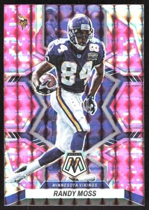 126J 2022 Panini Mosaic #132 Randy Moss Mosaico Camuflaje Rosa - Imagen 1 de 2