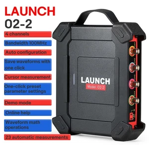 LAUNCH X431 O2-2 Scope box Oscilloscope 4 Channels 100MHZ Fit PRO3S+ V5.0 PAD V - Bild 1 von 11