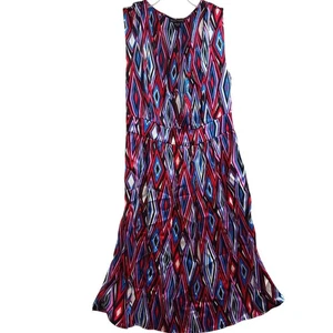 Jully Kang Los Angeles 100% Seide Kleid Größe M - Bild 1 von 8