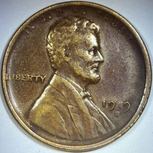 1919-S Lincoln Wheat Cent - Bild 1 von 5
