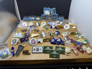Lot 62 Elks Lodge BPOE Vintage Pins Various States Some New - Picture 1 of 12