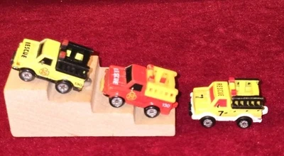 🔥 3 Micro Máquinas GALOOB De Colección Camiones de Rescate Datsun 1987 Raro 🔥 Foto 1 de 4