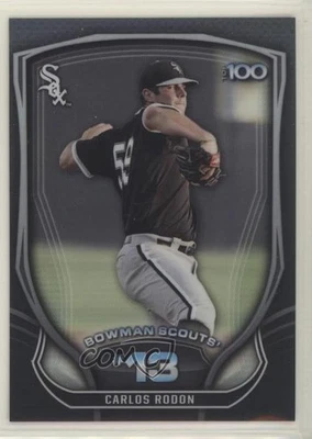 2015 Bowman Bowman Scouts' Top 100 Carlos Rodon #BTP-13 Rookie RC - Image 1 of 2