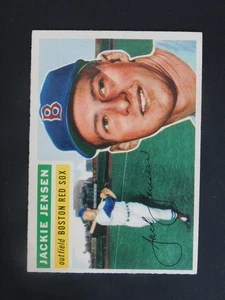 1956 Topps Baseball Card #115 Jackie Jensen (EX-MT/NM) - Picture 1 of 2