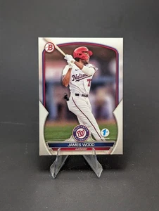 Bowman 2023 primera edición - James Wood #BPPF-129 (RC) - Imagen 1 de 2