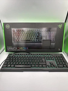 Clavier gaming Razer Ornata Chroma - Membrane Mecha (livraison gratuite) - Photo 1/10
