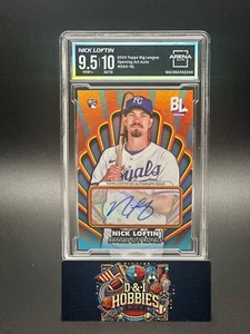 2024 Topps Big League #OAA-NL Nick Loftin acto de apertura automático-Arena Club 9,5 - Imagen 1 de 3