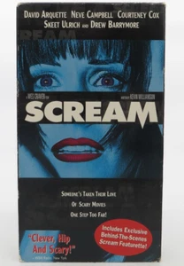 Scream (VHS, 1997) Courtney Cox Cover htf VHS Tape video film - Picture 1 of 4