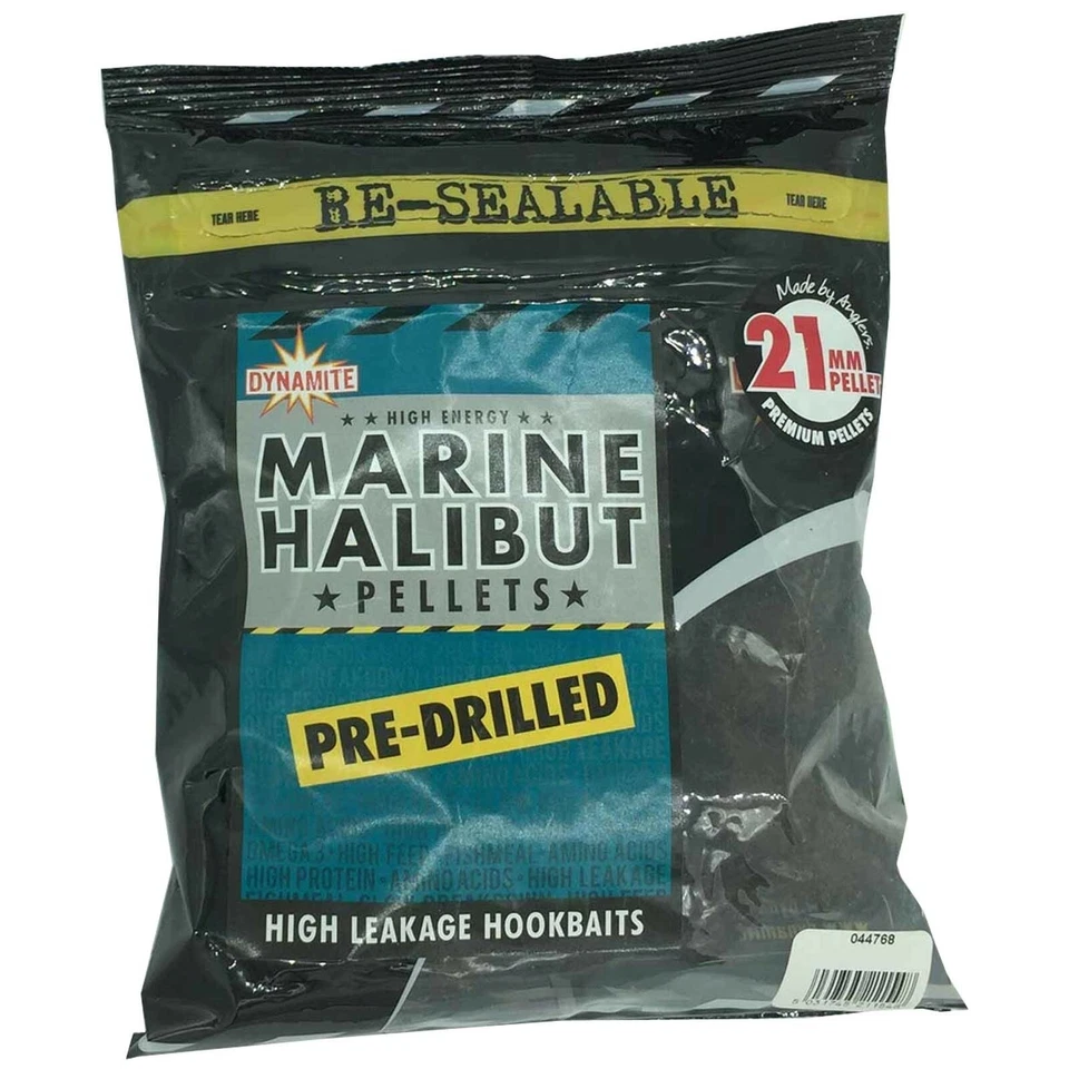 (16,80€/1kg) Dynamite Baits Pre-Drilled Pellets Marine Halibut 21mm 350g - Bild 1 von 1