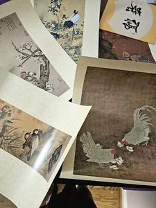 Vintage Six (6) Piece Lot Japanese Art Prints - Picture 1 of 14