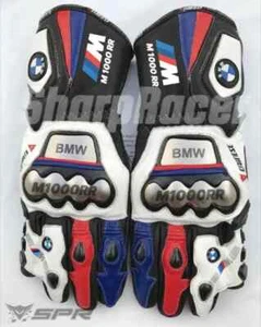 BMW Motorrad Motorrad Motorrad Racing Lederhandschuhe - Bild 1 von 2