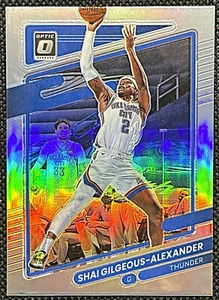 Shai Gilgeous-Alexander 2021-22 Optic NBA Silver Holo Prizm Card #147 - Bild 1 von 2