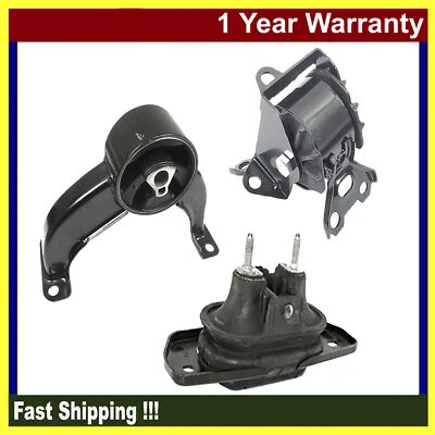 Engine Motor & Trans Mount For Chrysler Sebring 2007-2010 2.4L 2.7L 3.5L 3PCS - Image 1 of 4
