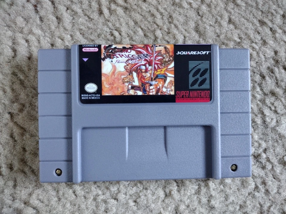 Chrono Trigger Flames of Eternity SNES Super Nintendo EE. UU. NTSC Inglés Foto 1 de 4
