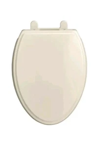 American Standard 5020A65G.222 Elongated Closed-Front Toilet Seat, Linen - Picture 1 of 3