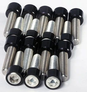 Intake Manifold Bolt Kit: Big Block Chevy, 396,427,454 - black - Picture 1 of 2