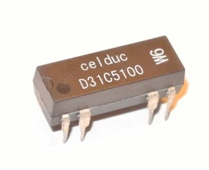 D31C5100 CELDUC RELAIS RELAY, REED, SPDT, 30VDC, 0.25A, THT [QTY=1pcs] - Imagen 1 de 1