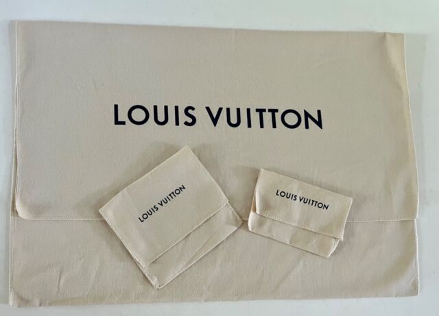 NEW Authentic Louis Vuitton Drawstring Dustbag Dust Bag For Charm Watch  Jewelry