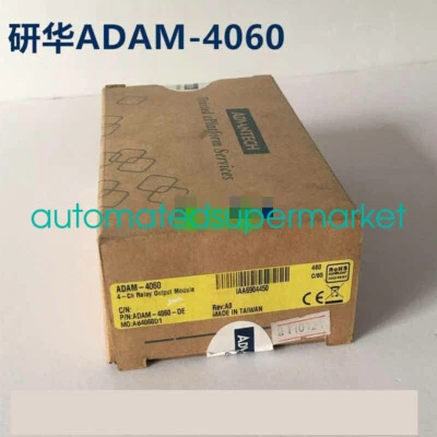 1PCS NEW Advantech ADAM-4060-DE 4-Ch Relay Output Module Shipping by DHL/FedEX - Image 1 of 2