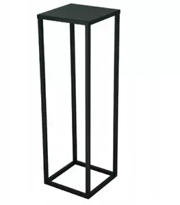 HMP Blumenhocker Pflanzenhocker Schwarz Metall 100% Loft Exclusive 80cm - Bild 1 von 2
